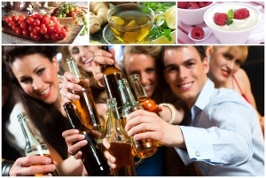 giúp bạn tỉnh táo hơn nhờ thực phẩm giải rượu