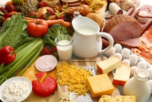 bốn nhóm thực phẩm