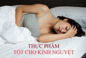thực phẩm tốt cho kinh nguyệt