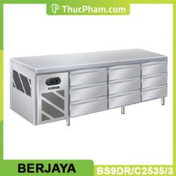 Bàn mát 3 tầng 9 ngăn kéo Berjaya BS9DR/C2535/3