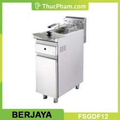 Bếp Chiên Nhúng Đơn Dùng Gas Có Chân Đứng Berjaya FSGDF12