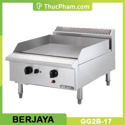 Bếp Chiên Phẳng 2 Họng Dùng Gas Berjaya GG2B-17