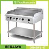 Bếp Chiên Phẳng 4 Họng Dùng Gas Có Chân Đứng GG4BFS-17