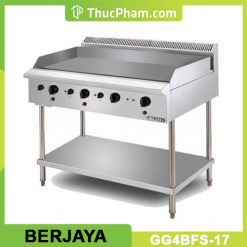 Bếp Chiên Phẳng 4 Họng Dùng Gas Có Chân Đứng GG4BFS-17