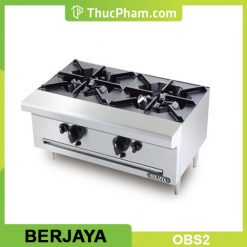 Bếp âu 2 họng dùng gas Berjaya OB2S