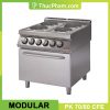 Bếp Âu 4 Họng Có Lò Nướng Dùng Điện Modular PK 70/80 CFE