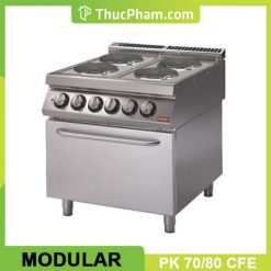 Bếp Âu 4 Họng Có Lò Nướng Dùng Điện Modular PK 70/80 CFE