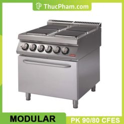 Bếp Âu 4 Họng Có Lò Nướng Dùng Điện Modular PK 90/80 CFES