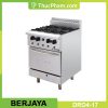 Bếp Âu 4 Họng Có Lò Nướng Dùng Gas Berjaya DRO4-17