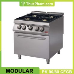 Bếp Âu 4 Họng Có Lò Nướng Dùng Gas Modular PK 90/80 CFGB