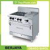 Bếp Âu 4 Họng Có Lò Nướng Và Chiên Phẳng Berjaya OB4GG1BWOL