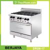 Bếp Âu 6 Họng Có Lò Nướng Dùng Gas Berjaya DRO6-17