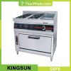 Bếp Âu Công Nghiệp 4 Họng Có Mặt Rán Phẳng Dùng Gas KingSun GEF6