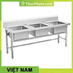 Chậu rửa Inox Ba Hộc Việt Nam