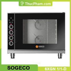 Lò Nướng Sogeco 6 Khay Dùng Điện 6XGN1/1 D