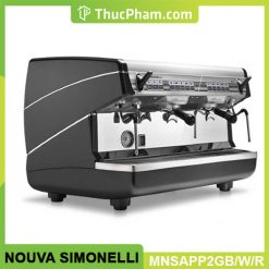 Máy pha cafe truyền thống Appia II 2 Group Volumetric Nouva Simonelli Black