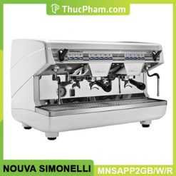 Máy pha cafe truyền thống Appia II 2 Group Volumetric Nouva Simonelli White