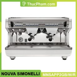 Máy pha cafe truyền thống Appia II 2 Group Volumetric Nouva Simonelli White