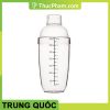 Shaker Nhựa Sơn Đen 700ml Trung Quốc