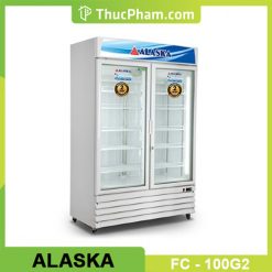 Tủ Đông 2 Cánh Kính Đứng 1000L Alaska FC-100G2
