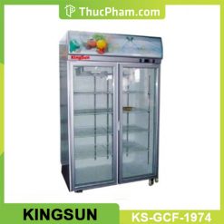 Tủ Đông 2 Cánh Kính KingSun KS-GCF-1974