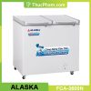 tu nua dong nua mat 2 canh dang nam 350l alaska FCA 3600N
