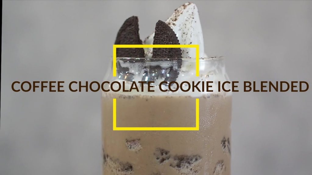 cách làm Coffee Chocolate cookie Iceblended