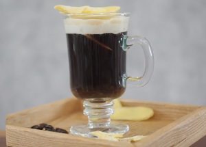 cafe foam gừng