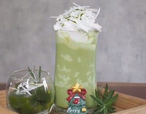 matcha cốt dừa