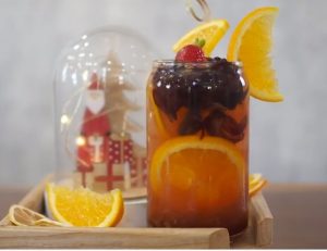 trà bưởi hồng alishan