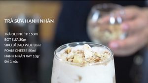 Trà sữa hạnh nhân
