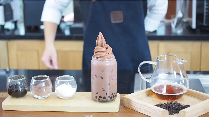 Trà sữa Socola kem tươi