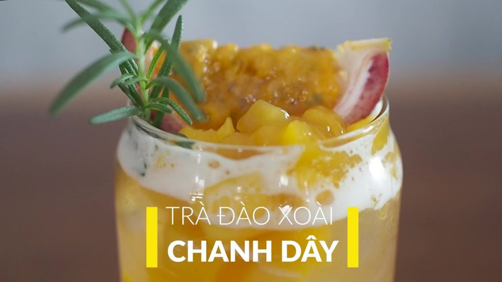 trà đào xoài chanh dây