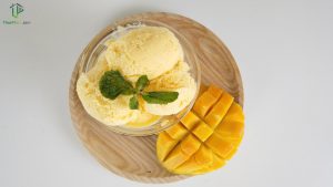 Kem Xoài Với Bột Làm Kem Tươi