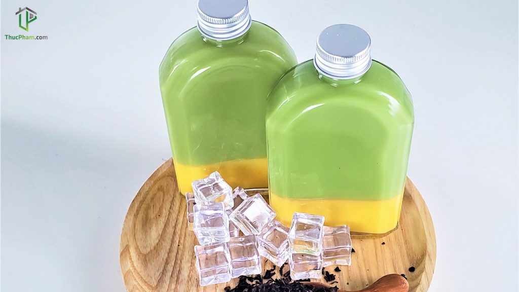 Trà Sữa Matcha Pudding Xoài