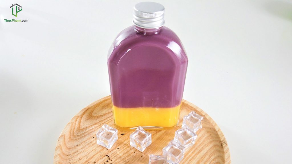 Trà Sữa Việt Quất Pudding Trứng