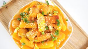 bánh gạo tokbokki phô mai
