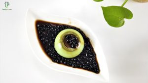 Tàu Hũ Matcha Trân Châu Đường Đen