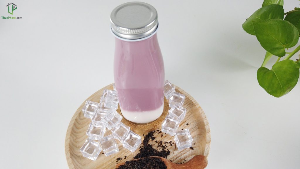 Trà Sữa Việt Quất Panna Cotta Sữa
