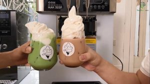 cách làm trà sữa kem tươi
