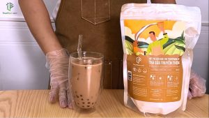 cách làm trà sữa từ bột trà sữa hoà tan