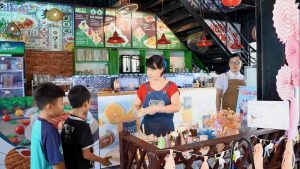 sử dụng máy làm kem tươi Hải Âu tự động