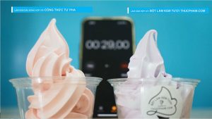 Làm kem tươi đóng hộp với bột kem cao cấp