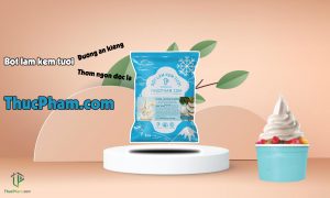 bột làm kem tươi ít đường