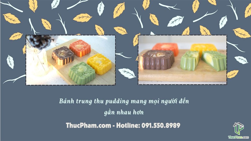 Bánh trung thu pudding lạnh