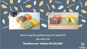 Bánh trung thu pudding lạnh