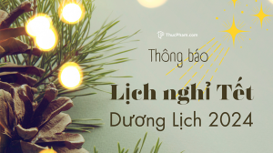 lịch nghỉ tết dương lịch