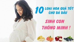 Loại hoa quả tốt cho bà bầu