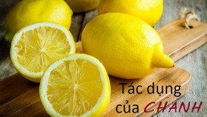 Tác dụng của chanh