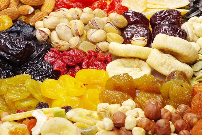 Những giá trị dinh dưỡng của trái cây sấy khô